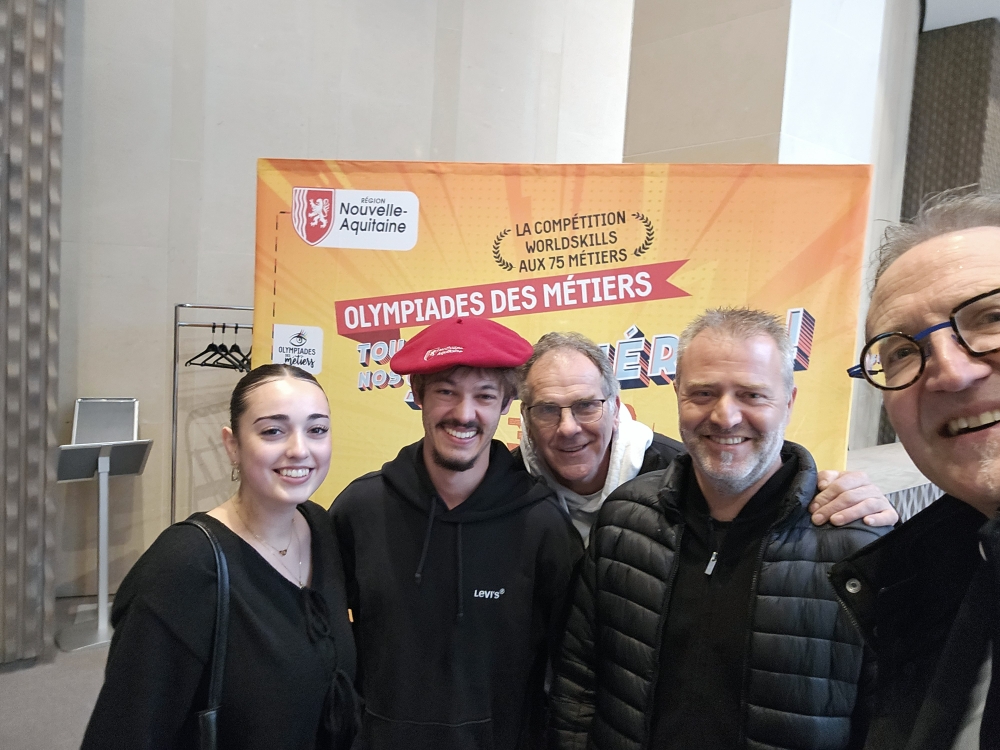 Cérémonie de mise à l'honneur des candidats néo-aquitains aux finales nationales des worldskills
