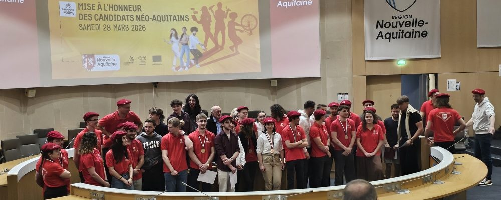Cérémonie de mise à l'honneur des candidats néo-aquitains aux finales nationales des worldskills