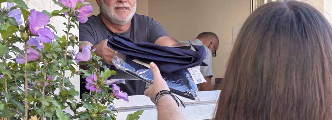 Distribution des épis pour nos élèves en lycée professionnel Lavoisier.