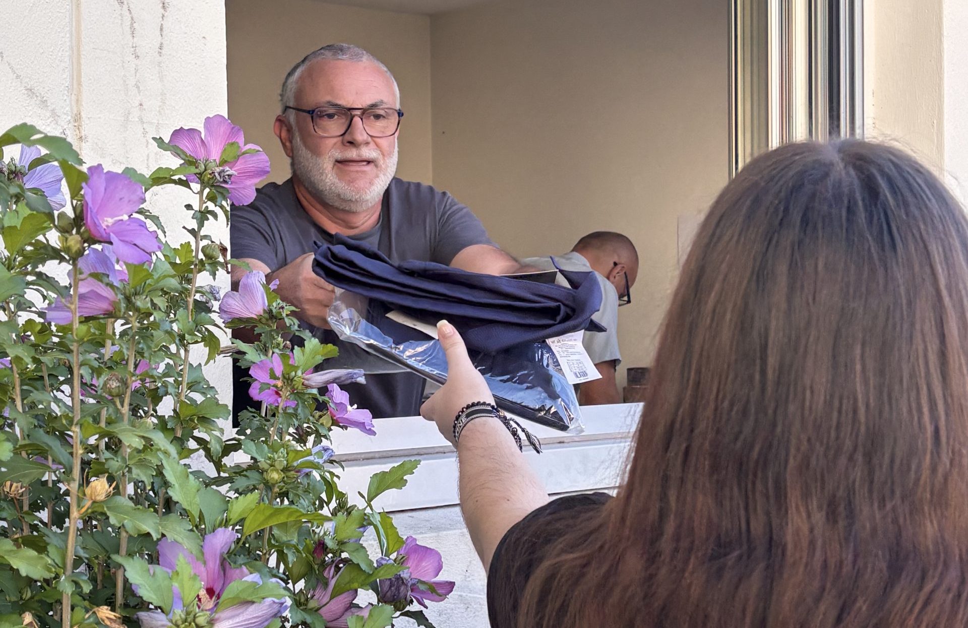 Distribution des épis pour nos élèves en lycée professionnel Lavoisier.